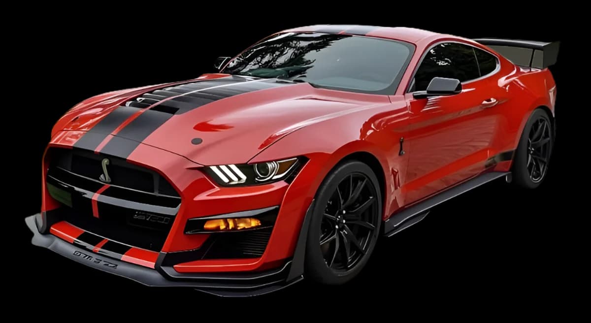 Mustang cutout